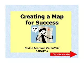 Creating a Map for Success