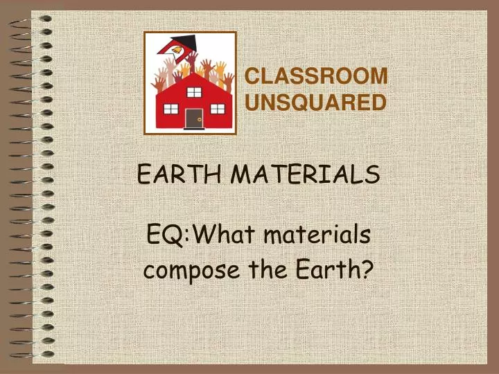 earth materials eq what materials compose the earth