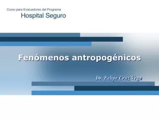 fen menos antropog nicos