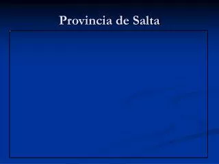 provincia de salta