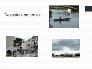 desastres naturales