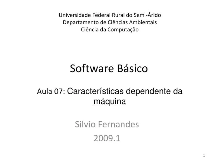 PPT - Software Básico PowerPoint Presentation, free download - ID:3940141