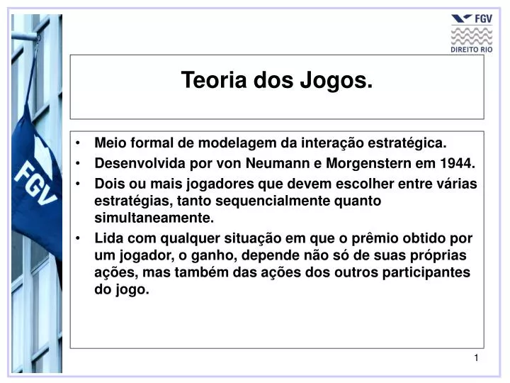 teoria dos jogos