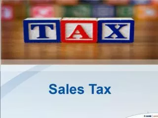 What is Sales Tax?