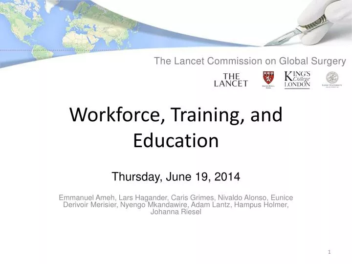 workforce training and education
