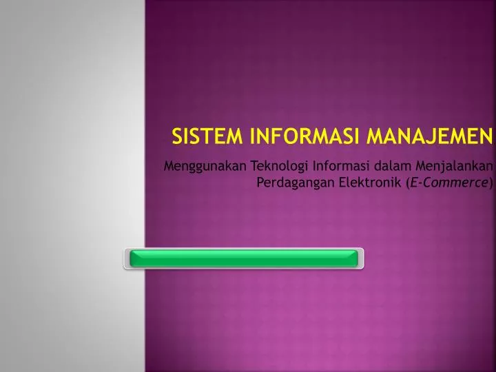 sistem informasi manajemen