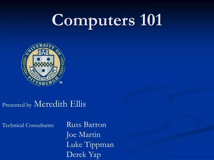 computers 101