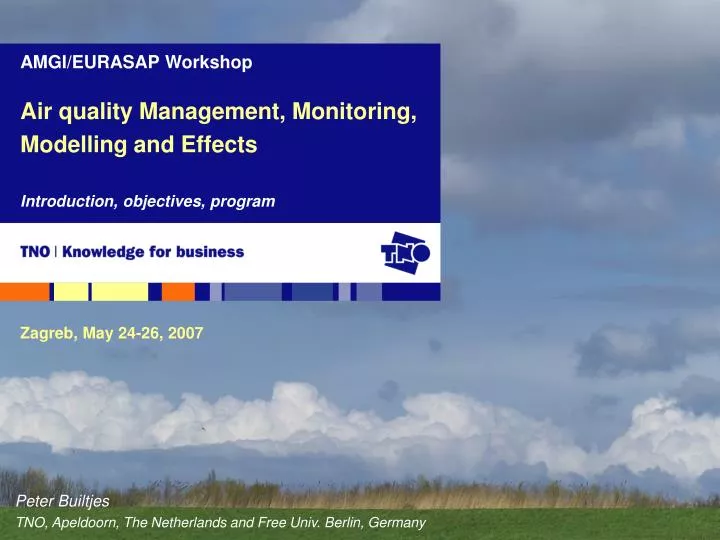 air quality management monitoring modelling and effects