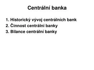 centr ln banka