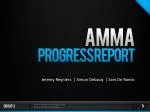 Progress Report on Advanced Multimedia Application Development for Mobile - slide 1
