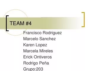 team 4