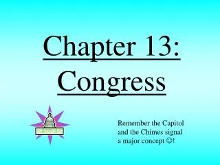 Chapter 13: Congress