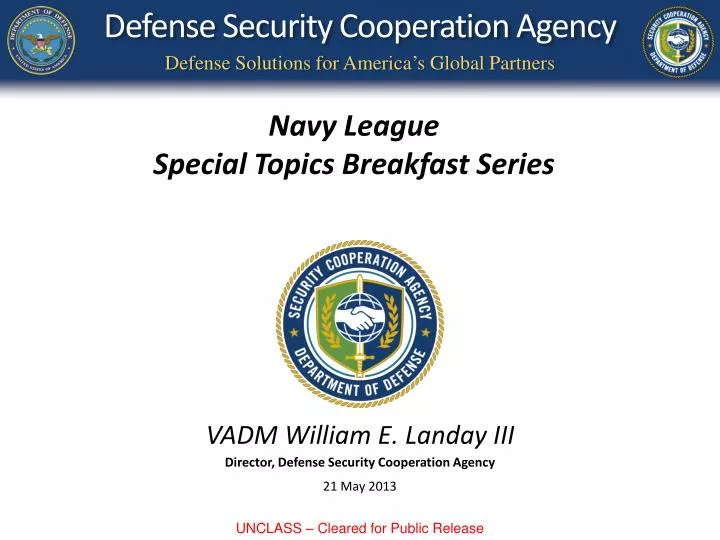 navy league special topics breakfast series
