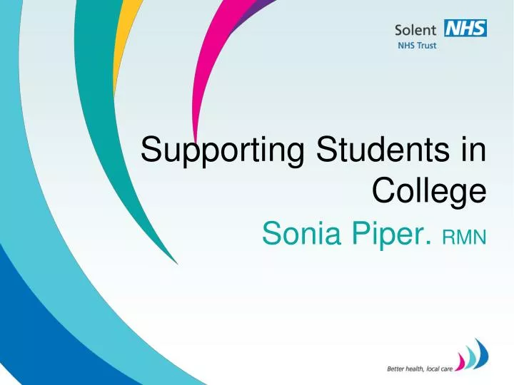 supporting students in college