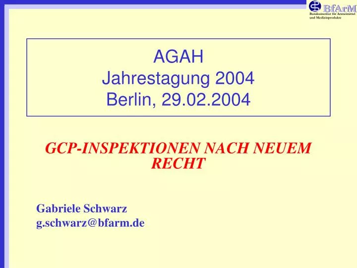 agah jahrestagung 2004 berlin 29 02 2004
