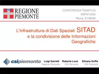 conferenza tematica amfm 2006 roma 21 09 06