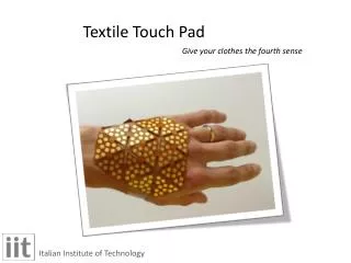 Textile Touch Pad