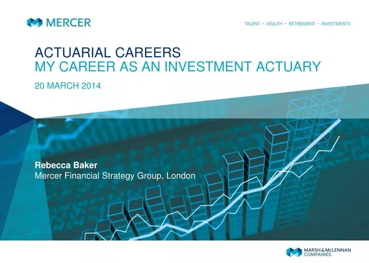 actuarial careers my career as an investment actuary
