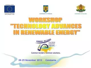 28-29 November 2012 Constanta