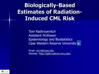 Biologically-Based Estimates of Radiation-Induced CML Risk