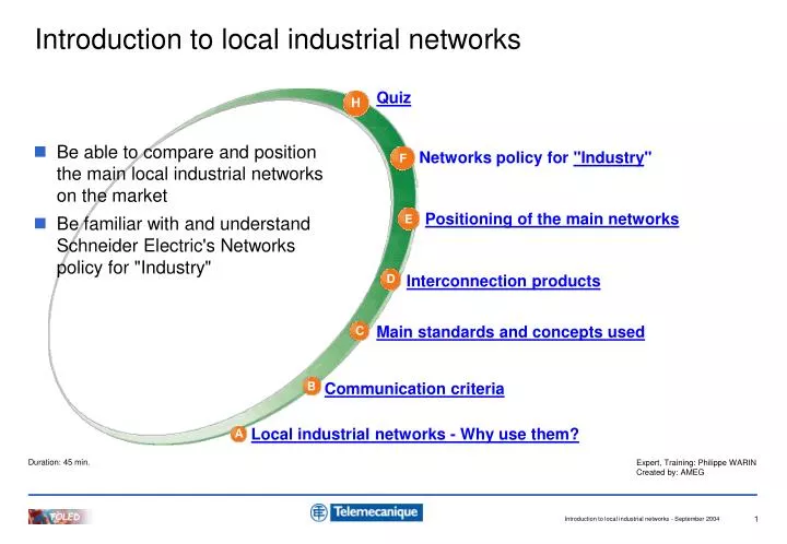 introduction to local industrial networks