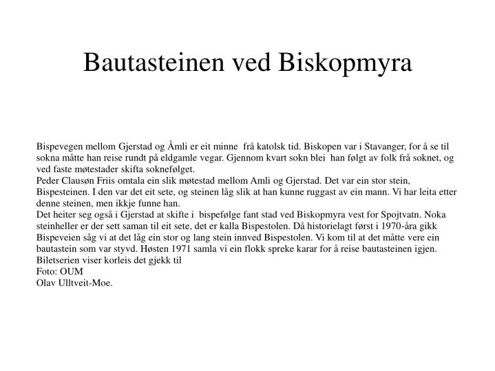 bautasteinen ved biskopmyra