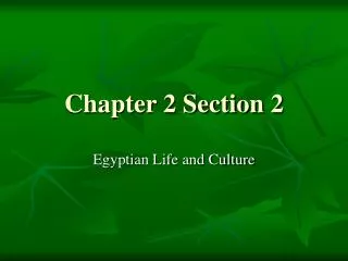 Chapter 2 Section 2