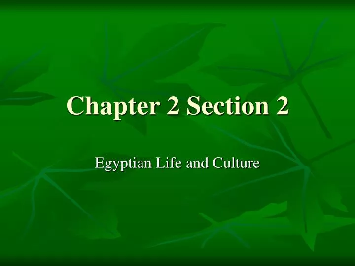 chapter 2 section 2