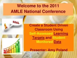 Welcome to the 2011 AMLE National Conference