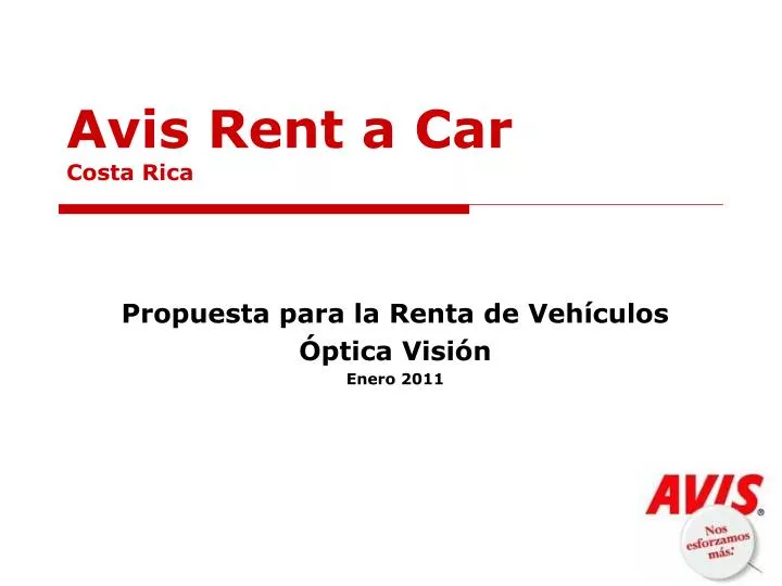 avis rent a car costa rica