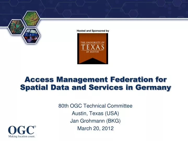 access management federation for spatial data and services in germany
