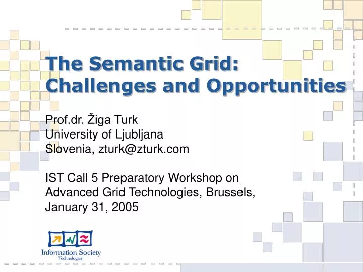 the semantic grid challenges and opportunities