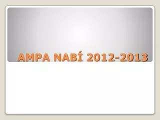 ampa nab 2012 2013