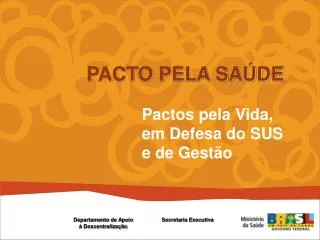 pacto pela sa de