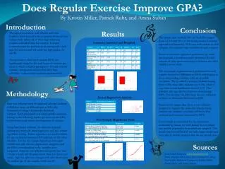 Does Regular Exercise Improve GPA?