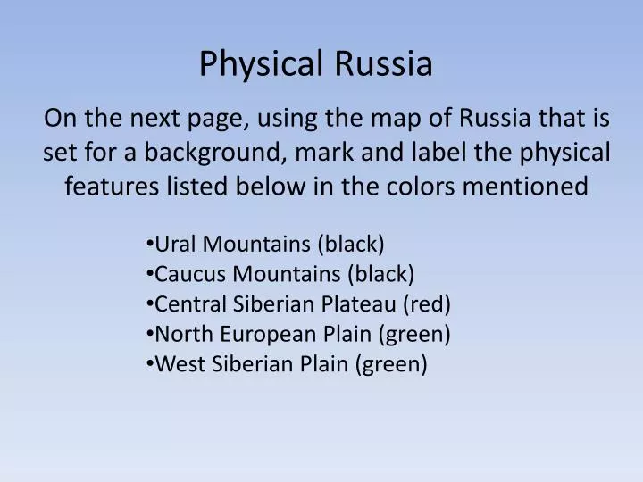 physical russia