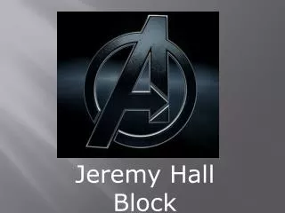 Jeremy Hall Block