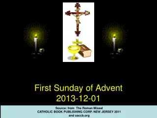 First Sunday of Advent 2013-12-01