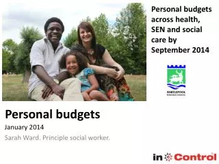 Personal budgets