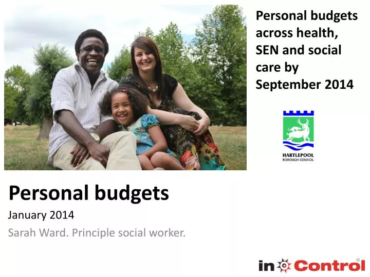 personal budgets
