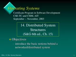 operating systems