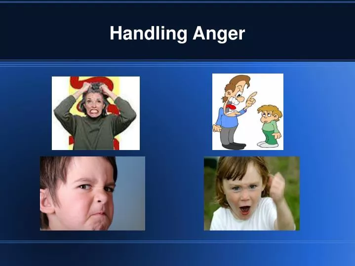 handling anger