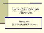 Cache-Conscious Data Placement