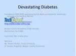 Devastating Diabetes