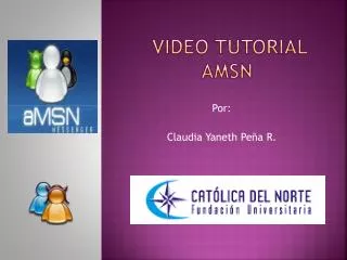 video tutorial amsn