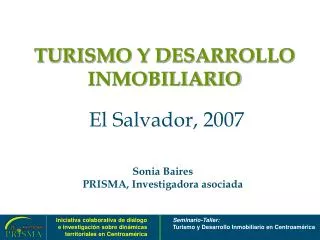 turismo y desarrollo inmobiliario
