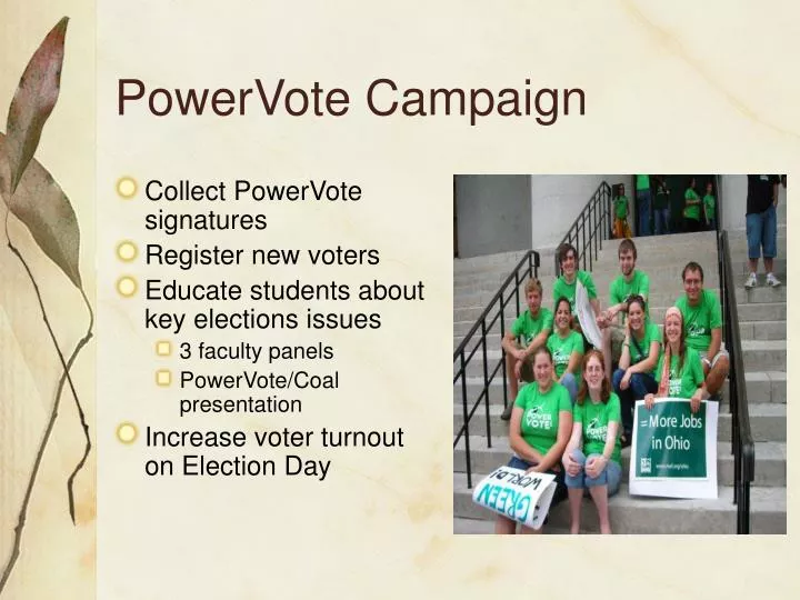 powervote campaign