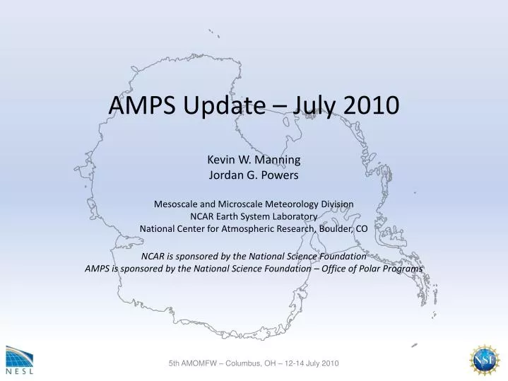 amps update july 2010