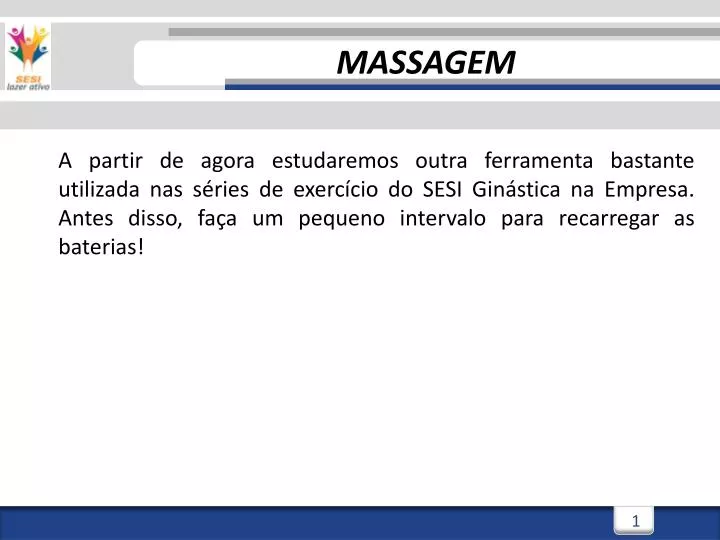 massagem