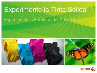 experimente la tinta s lida